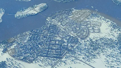 Cities: Skylines - Snowfall DLC - STEAM GIFT РОССИЯ