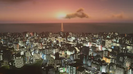 Cities: Skylines - After Dark DLC - STEAM GIFT РОССИЯ