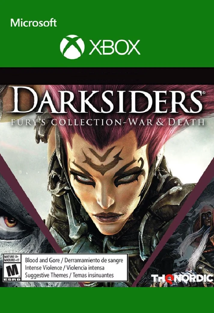 DARKSIDERS FURY´S COLLECTION WAR AND DEATH✅XBOX KEY🔑