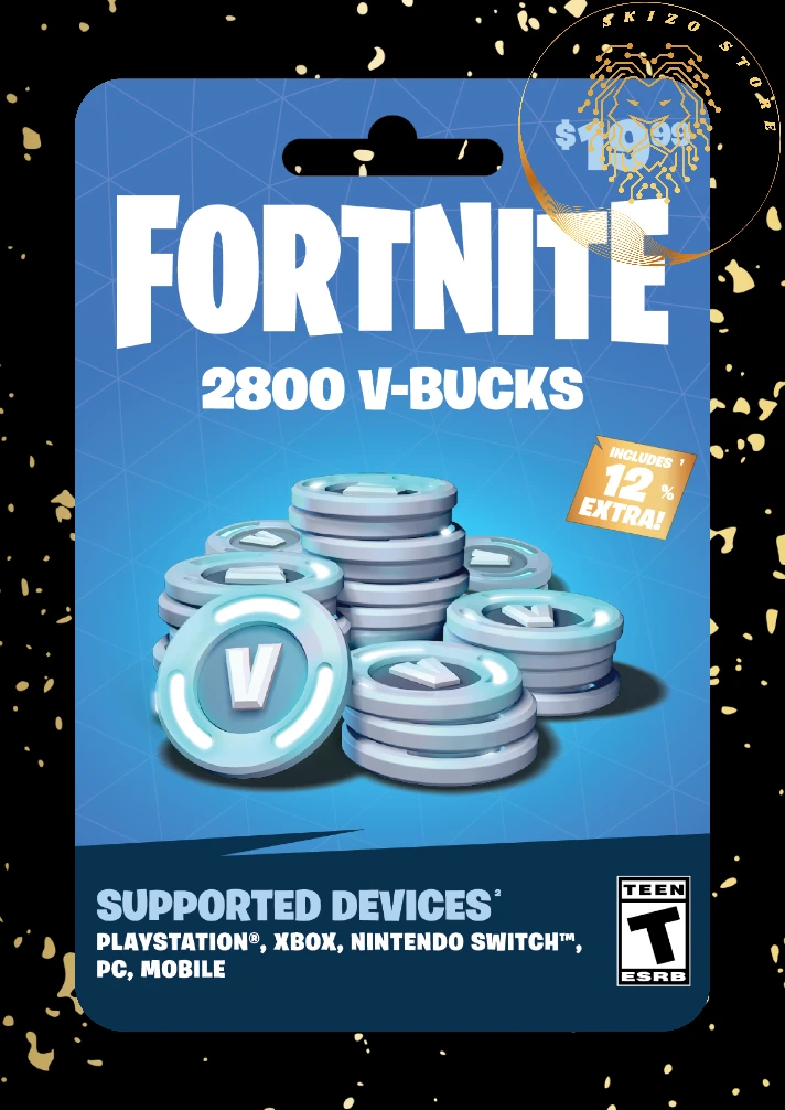 ⚠️FORTNITE V-Bucks 1000 - 2800 - 5000 - 13500 🔥