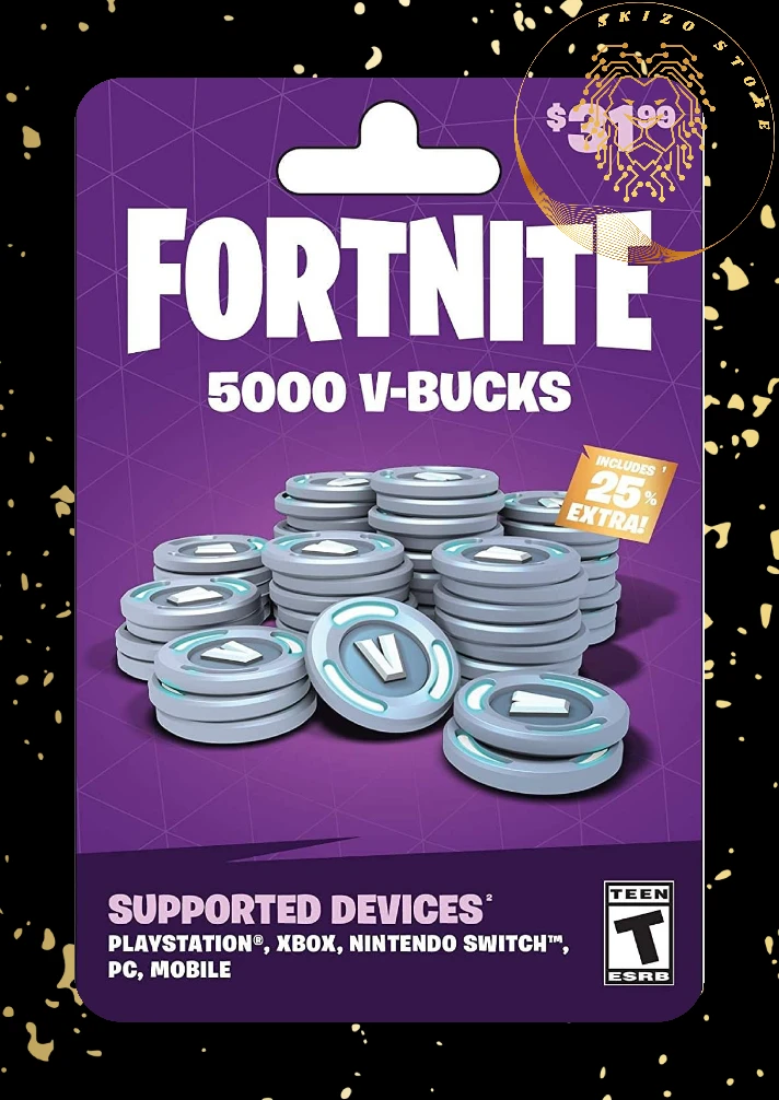 ⚠️FORTNITE V-Bucks 1000 - 2800 - 5000 - 13500 🔥