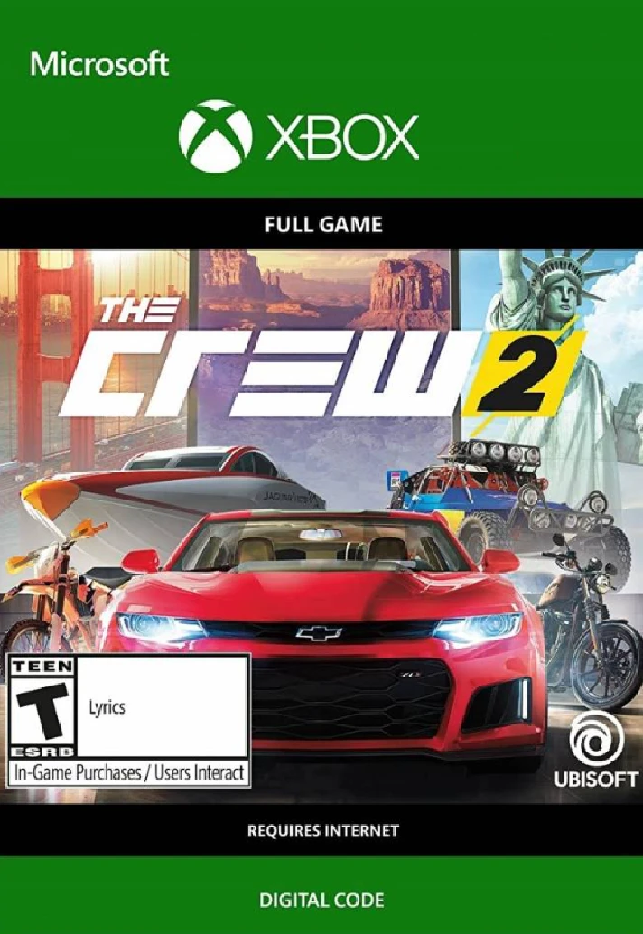 THE CREW 2 STANDARD EDITION ✅(XBOX ONE, X|S) KEY🔑