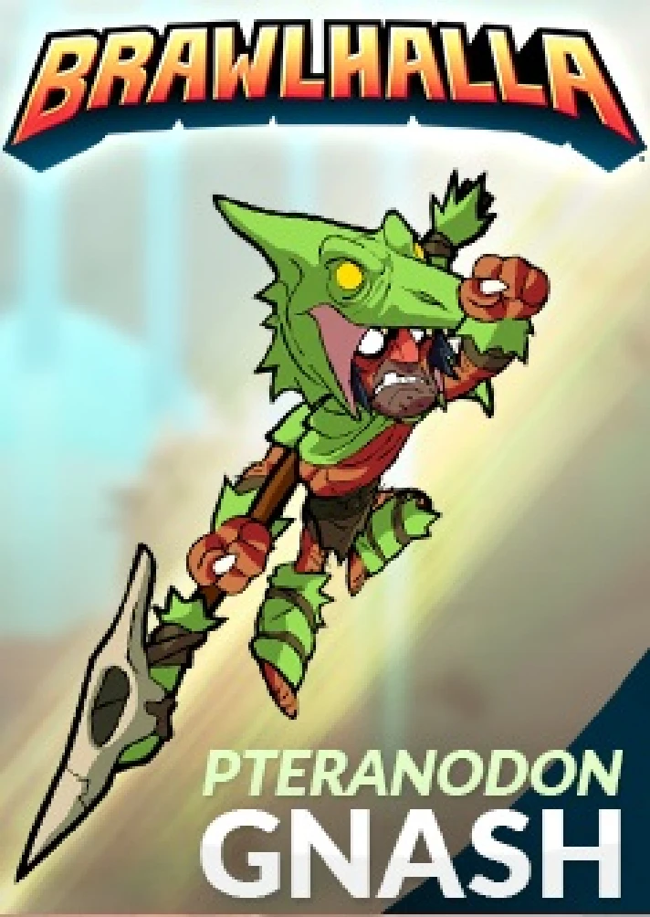 Brawlhalla Pteranodon Gnash Skin REGION FREE GLOBAL ✅