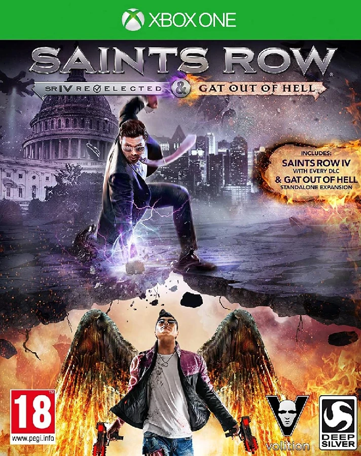 🔥Saints Row IV: Re-Elected & Gat out of Hell Xbox key