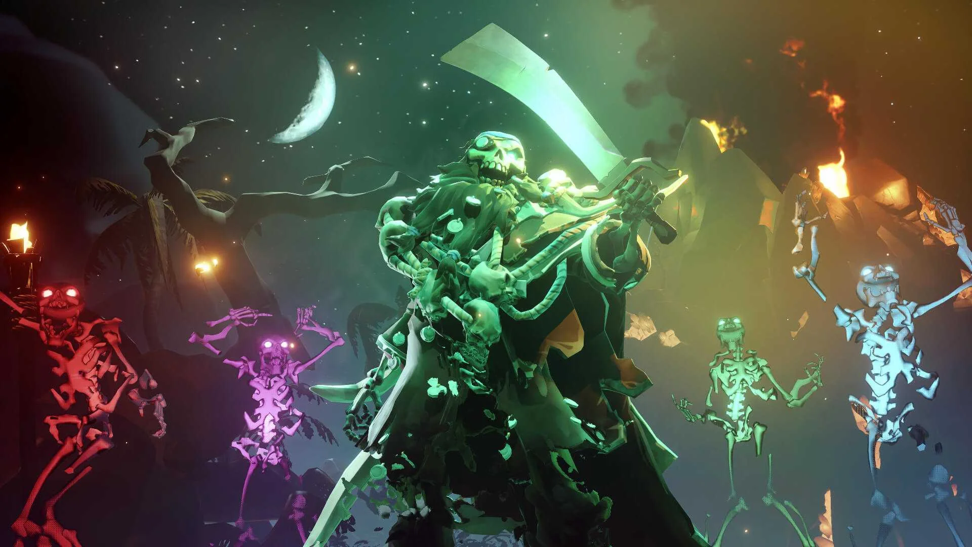 Sea of Thieves Море воров Форт Проклятых