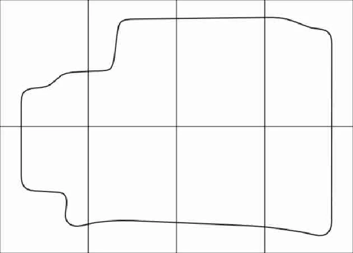 ALFA ROMEO 159 2006-2010 Vector patterns for car mats