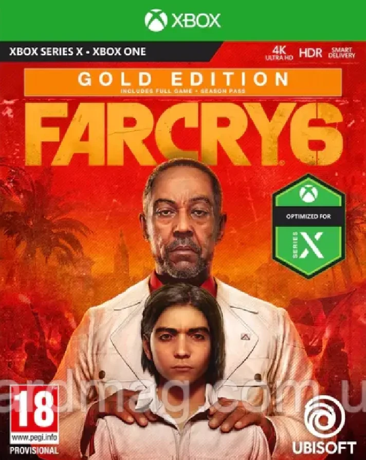 FAR CRY 6 GOLD EDITION ✅(XBOX ONE, SERIES X|S) KEY🔑