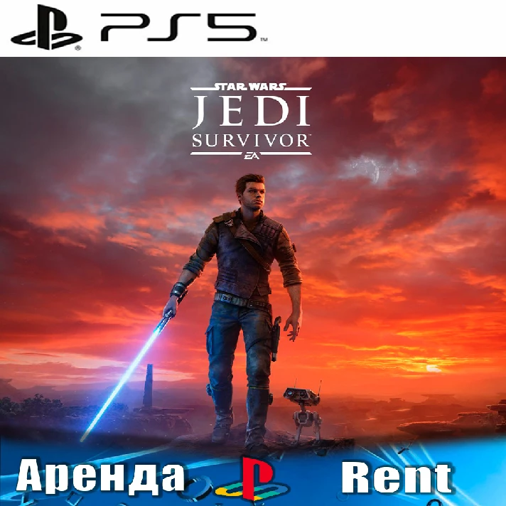 🎮STAR WARS Jedi: Survivor (PS5/ENG) Rent 🔰