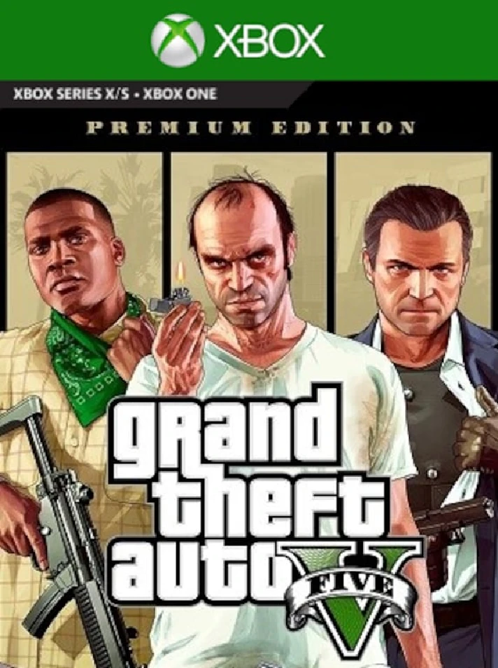 GRAND THEFT AUTO V 5 PREMIUM 🔵[XBOX KEY]