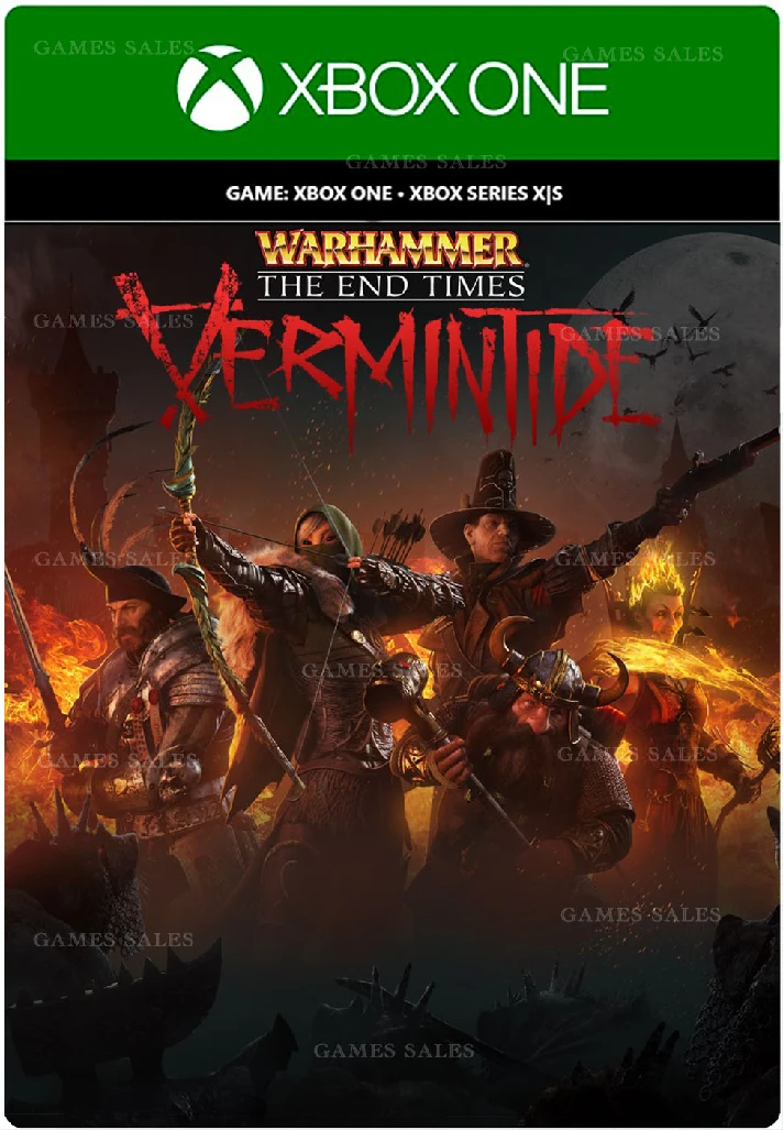 ✅❤️WARHAMMER: END TIMES - VERMINTIDE❤️XBOX🔑KEY✅