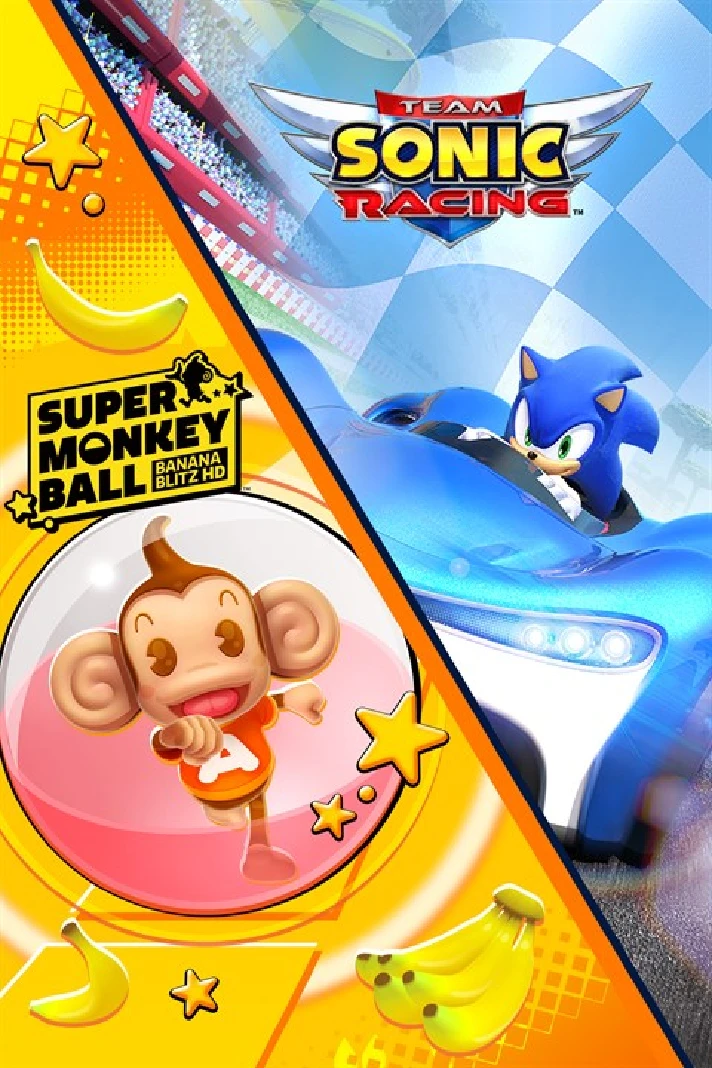 Team Sonic Racing & Super Monkey Ball: Banana HD xbox