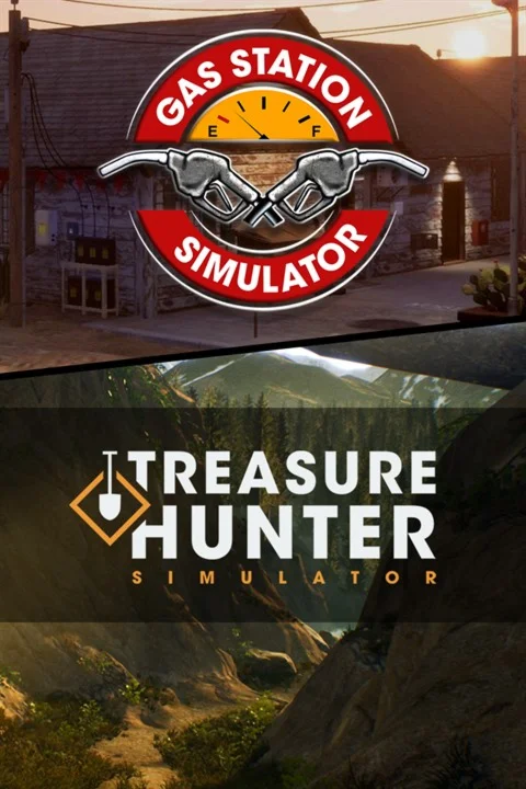 Gas Station Sim + Treasure Hunter Sim Xbox активация