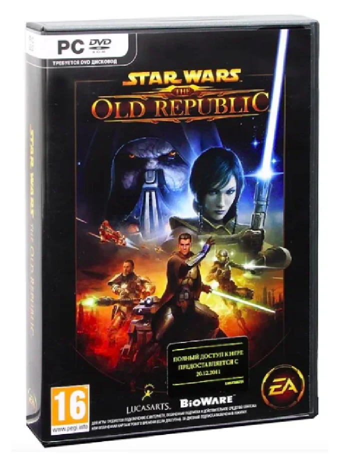 Star Wars The Old Republic CD-key 30 days subscription