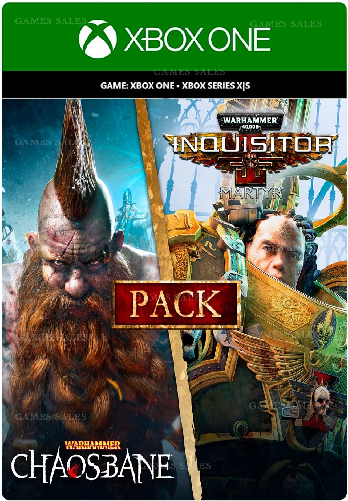 ✅❤️WARHAMMER PACK: HACK AND SLASH❤️XBOX ONE|XS🔑KEY