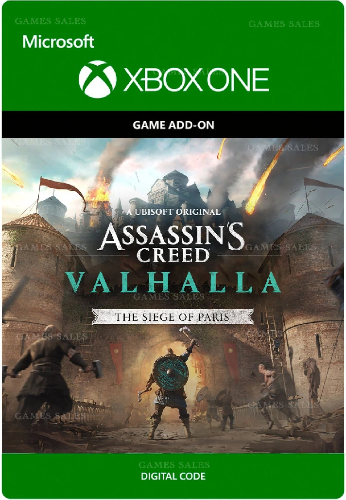 ✅ASSASSIN´S CREED VALHALLA - THE SIEGE OF PARIS❤️XBOX🔑