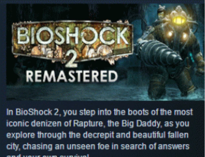 BioShock 2 + Remastered +Minerva Den💎STEAM KEY LICENSE