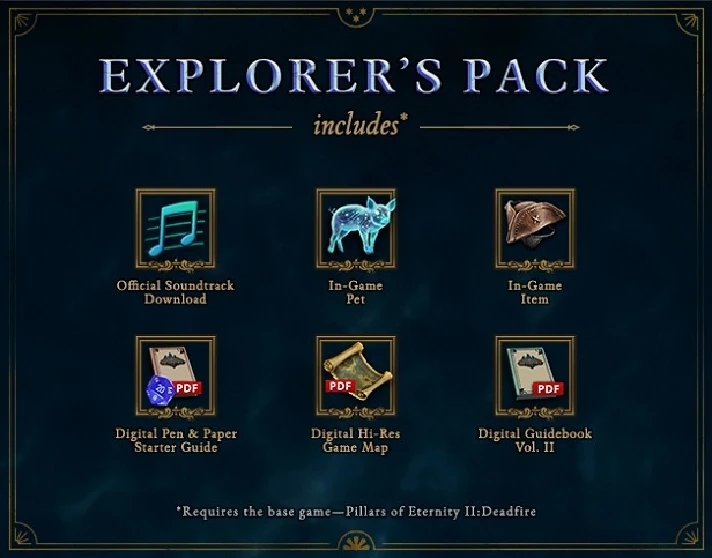 Pillars of Eternity II: Deadfire - Explorer´s Pack 🔥