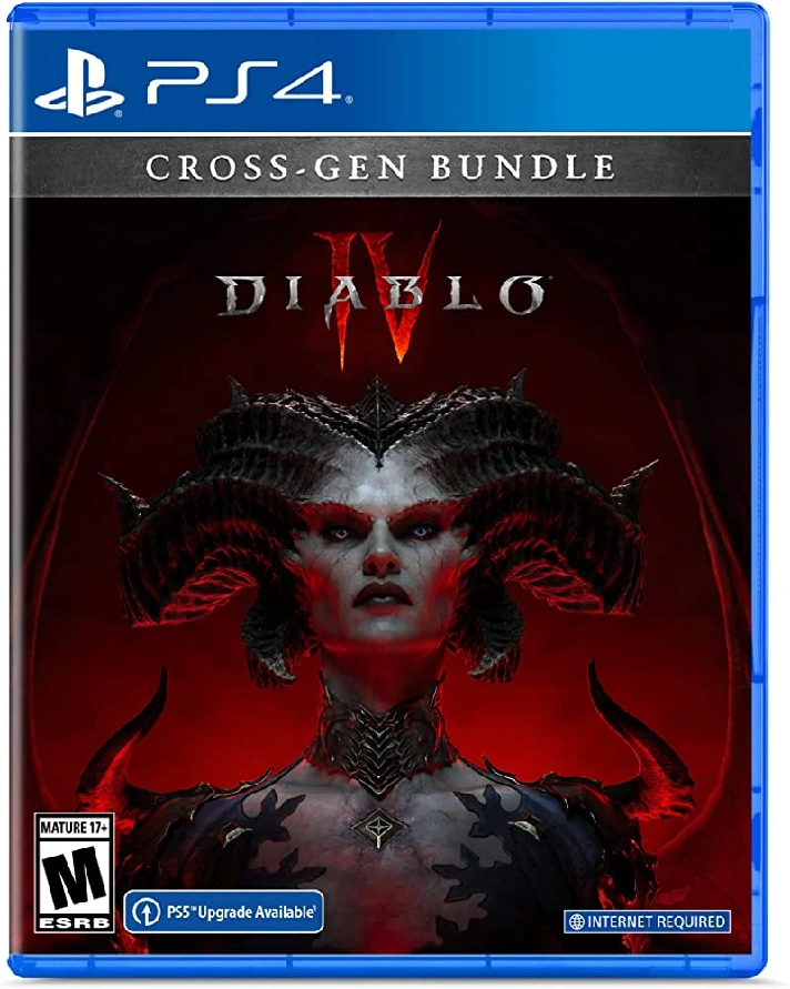 🎮Diablo® IV - Standard Edition PS4 PS5  Rent 5 days🟢