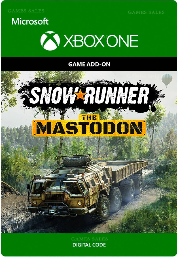 ✅❤️SNOWRUNNER - THE MASTODON DLC❤️XBOX ONE|XS🔑KEY✅