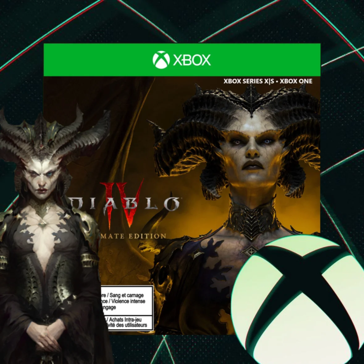 DIABLO IV Ultimate Edition Xbox One & Series XS КЛЮЧ