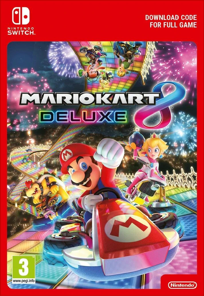 🔥Mario Kart 8 Deluxe 💳 Nintendo Switch Key EU