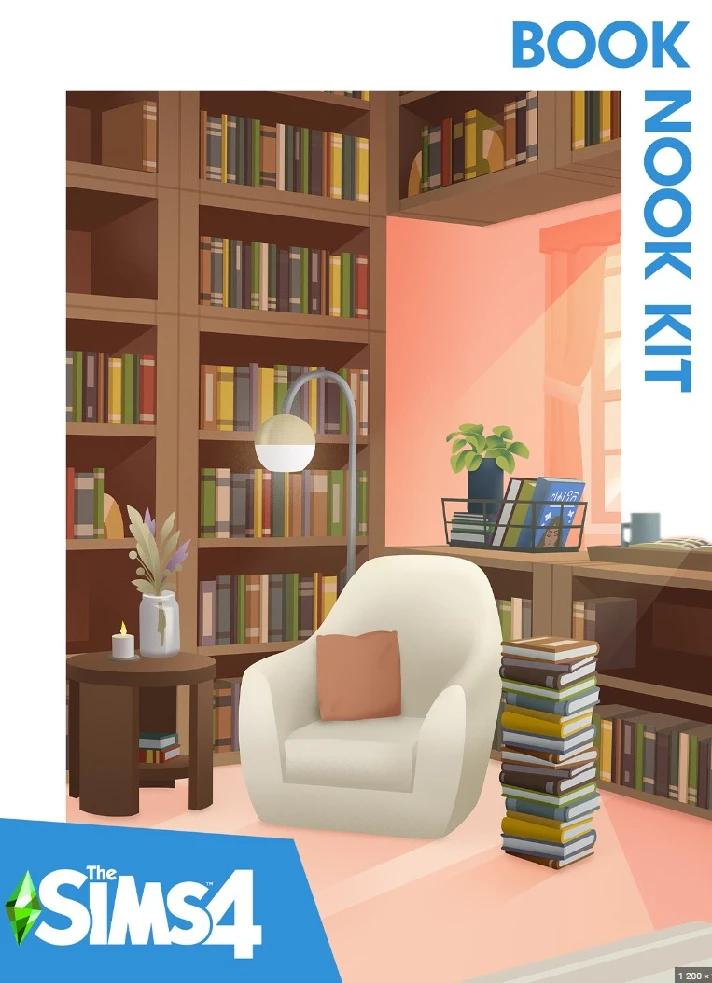 The Sims 4 book nook  kit/EA/Origin🐭