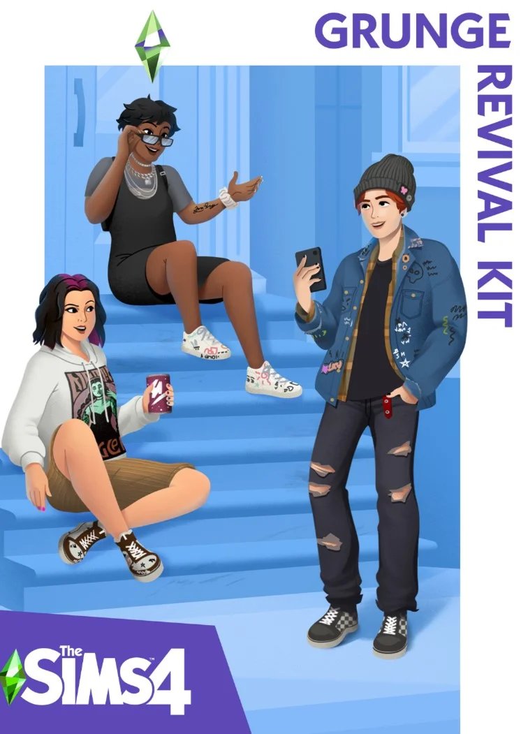 The Sims 4 Grunge revival kit/EA/Origin