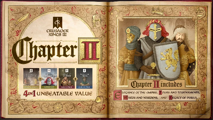 ✅ Crusader Kings III: Chapter II PC WIN 10 Key 🔑