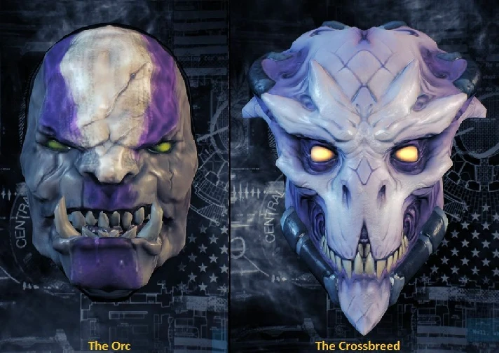 PAYDAY 2: Crossbreed and Orc Masks Steam Key + Bonus