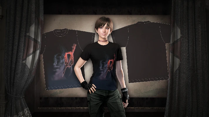 Resident Evil 0 "Shadow of Fear" Rebecca T-shirt ⚡️AUTO