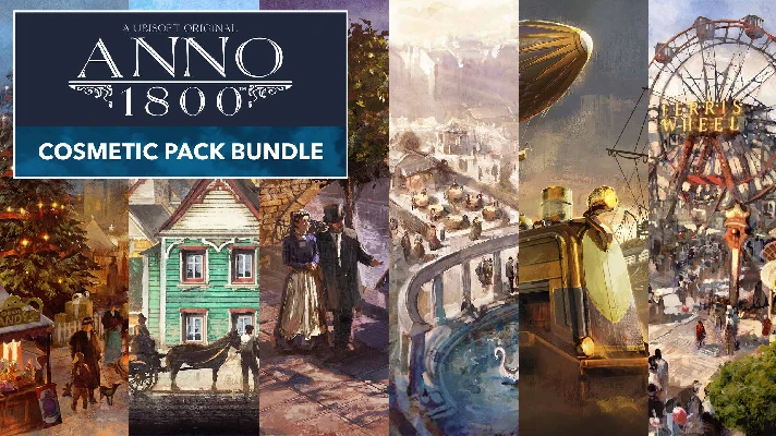 🔥Anno 1800 - Cosmetic Pack Bundle Uplay KEY EU