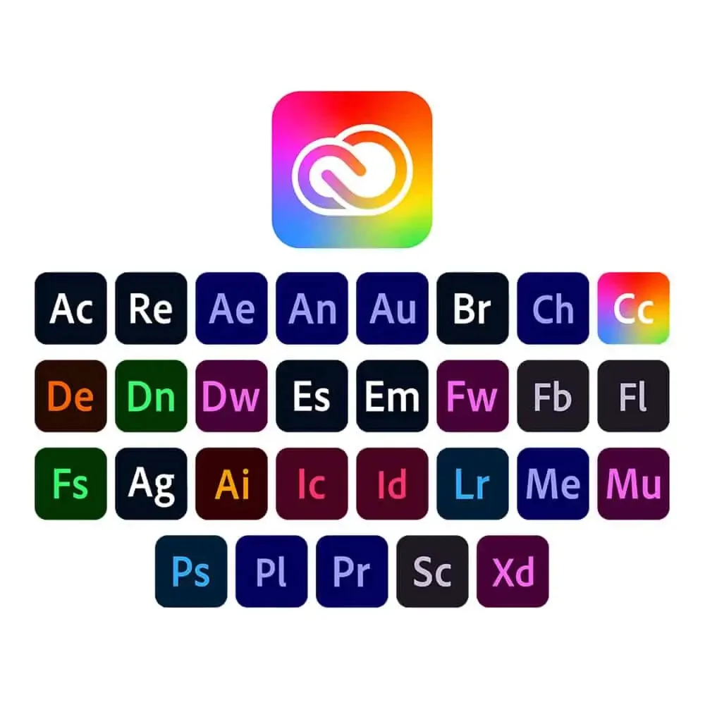 ✅ADOBE CREATIVE CLOUD ALL APP 1 MONTH KEY🌏