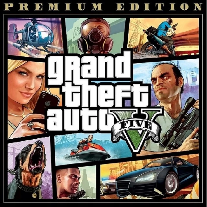 ⭐️GTA 5 PREMIUM 🔥✅STEAM RU⚡AUTODELIVERY💳0%