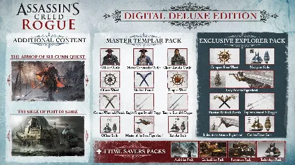 Assassin's Creed - Rogue Deluxe - STEAM RU/KZ/UA/BY