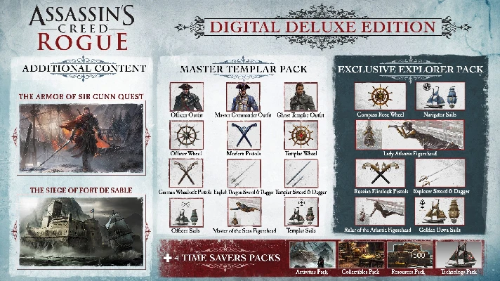 Assassin´s Creed - Rogue Deluxe - STEAM RU/KZ/UA/BY