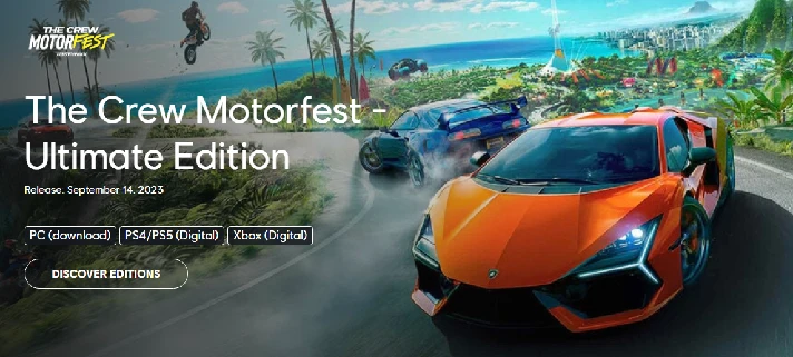 ✅Uplay PC✅The Crew Motorfest✅RUS✅