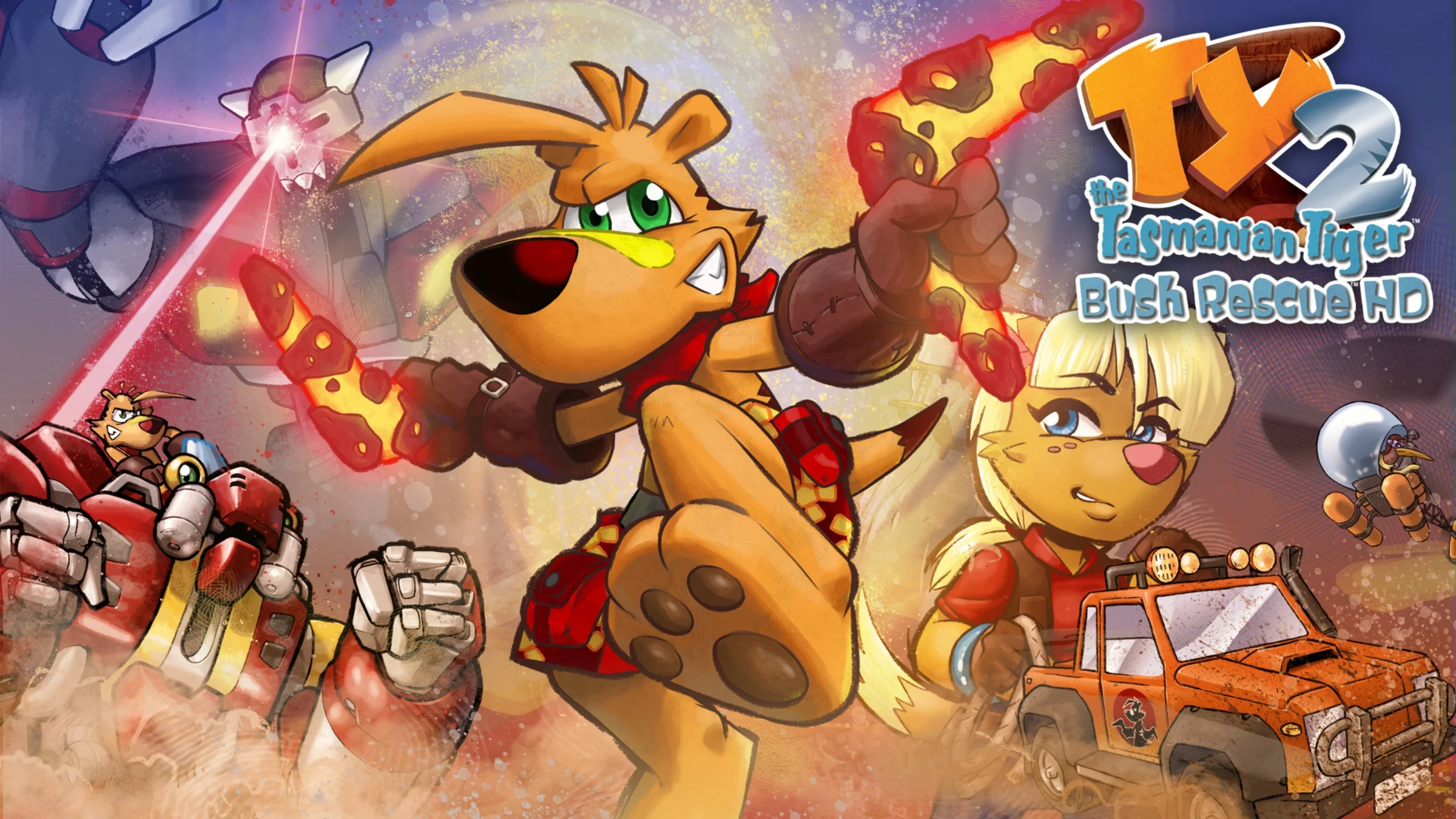 TY the Tasmanian Tiger 2: Bush Rescue HD XBOX КЛЮЧ