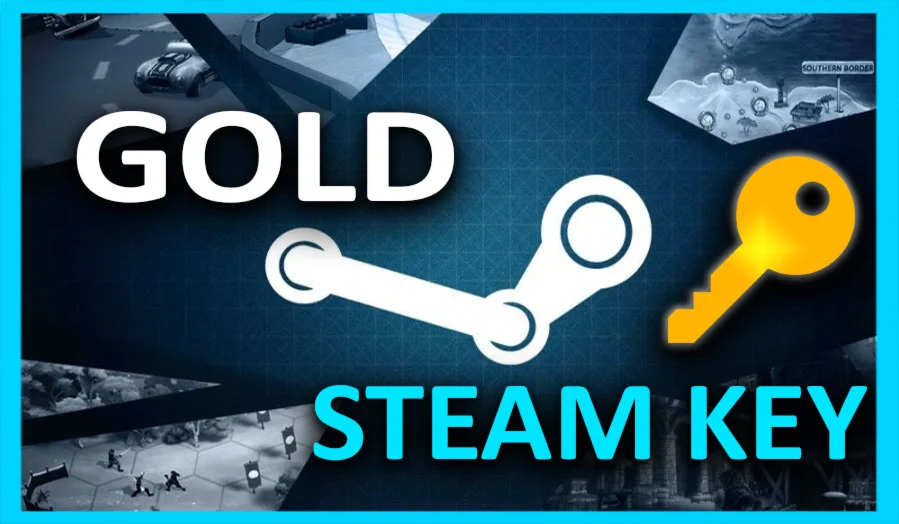 ЗОЛОТОЙ STEAM КЛЮЧ