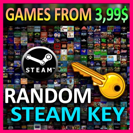 Steam Random Key (Игры от 3,99$) REGION FREE