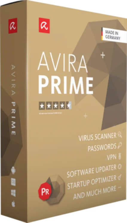 Avira Prime 3 месяца для 5 устройств