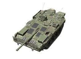 RU | Strv 103-0 в ангаре | Lesta
