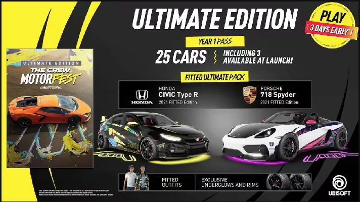 ✅ The Crew Motorfest Ultimate Edition XBOX ONE X|S 🔑