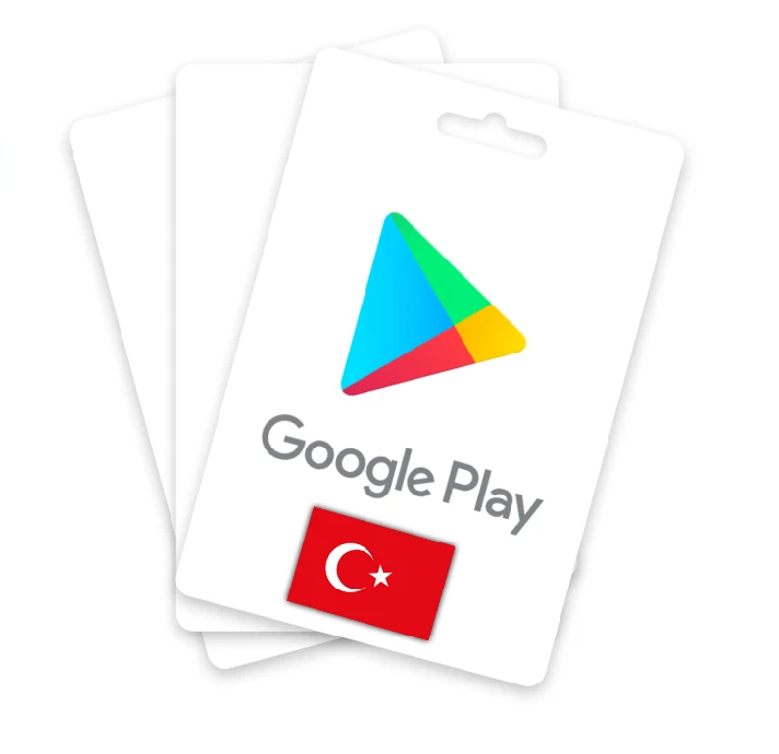 ⭐Google Play Gift Card TL 25~1000 (Official KEY) Turkey