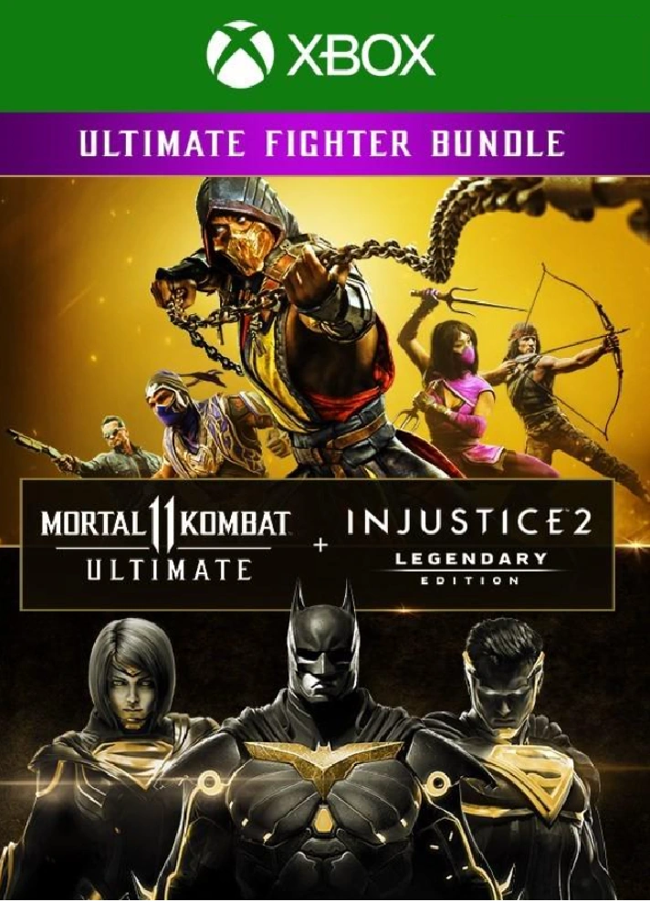 MORTAL KOMBAT 11 ULTIMATE + INJUSTICE 2 ✅XBOX KEY🔑