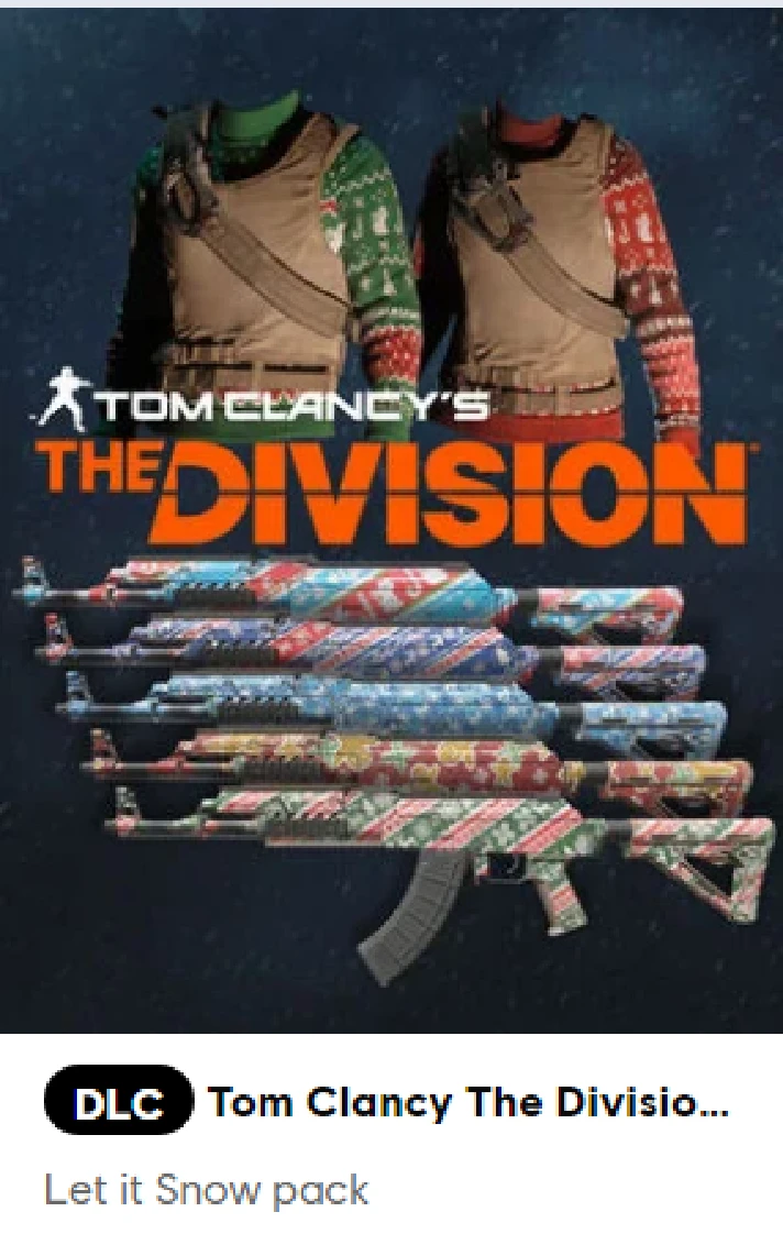 ❤️Uplay PC❤️The Division 1 Skins❤️RUS❤️