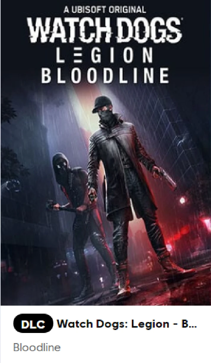 ❤️Uplay PC❤️Watch Dogs: Legion BLOODLINE DLC❤️RUS❤️