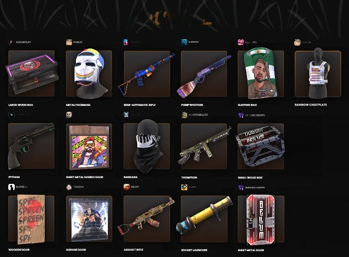 Rust Skins︱Twitch Drops︱Round 24︱13 Skins︱+ GIFT 🎁