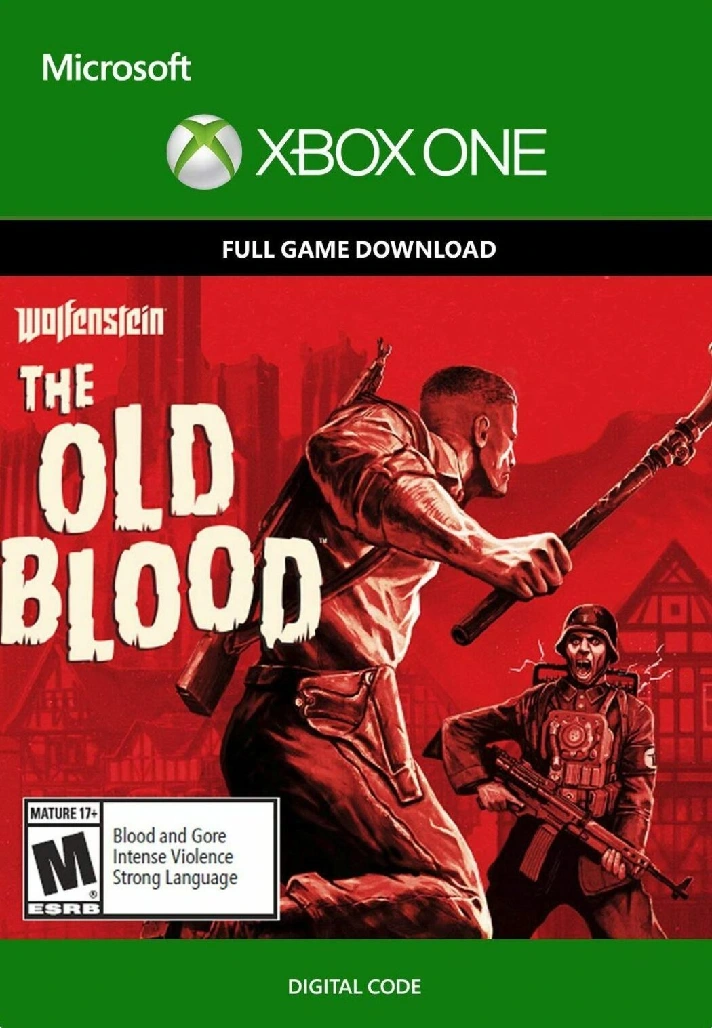 🎮🔥Wolfenstein: The Old Blood XBOX ONE / X|S🔑Key🔥