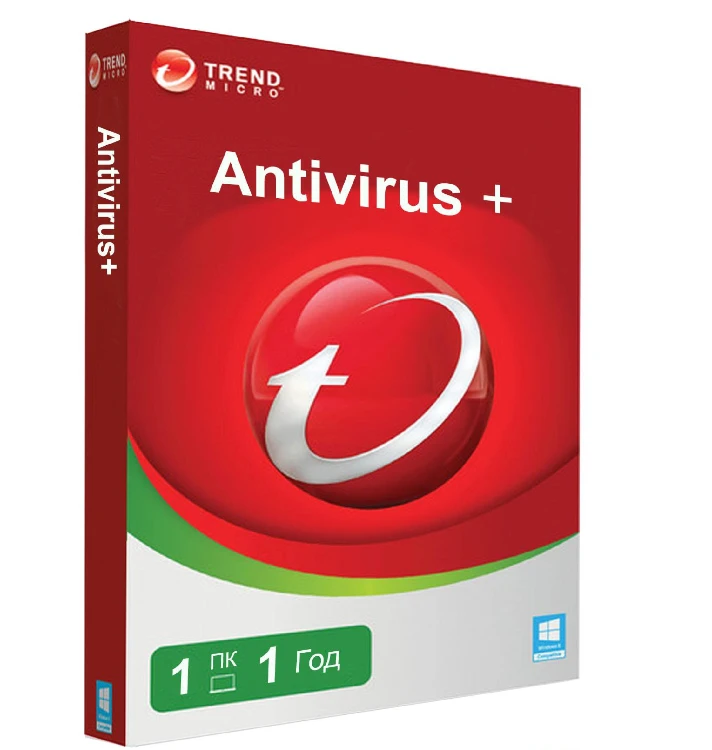 🟥 Trend Micro Antivirus+ Security 1 PC 1 Year 😍