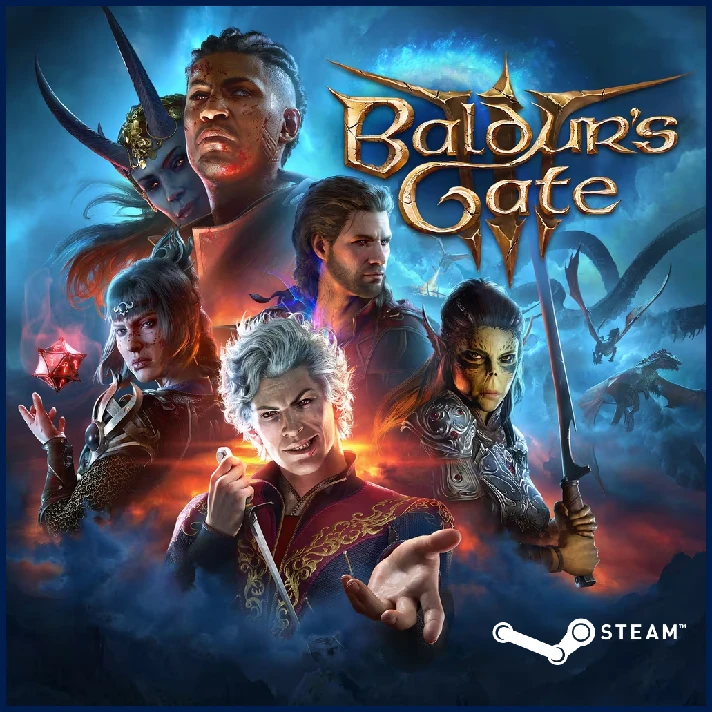 🔥BALDUR´S GATE 3🔥 24/7 STEAM GIFT 🚀 RU/KZ/CIS/UAH